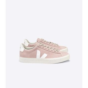 Veja CAMPO NUBUCK Low Tops Sneakers Dames Roze | BE 599SGL